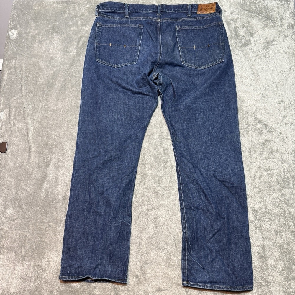 Polo‎ Ralph Lauren Classic Fit Jeans Mens 40x32 Measures 42x33 Dark Wash Blue RL
